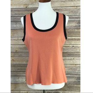 Exclusively Misook Knit Sleeveless Tank Cami Top